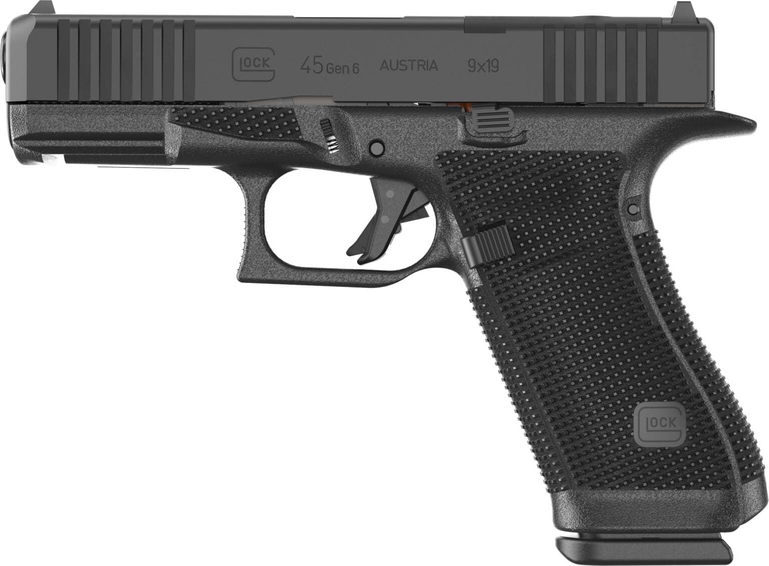 GLOCK 45 GEN 6 MOS 9MM 4.02″ BARREL 17-ROUNDS