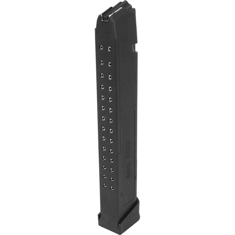 IMG Glock 9mm 33rd Detachable Polymer Magazine for Glock 17, 18, 19, 26