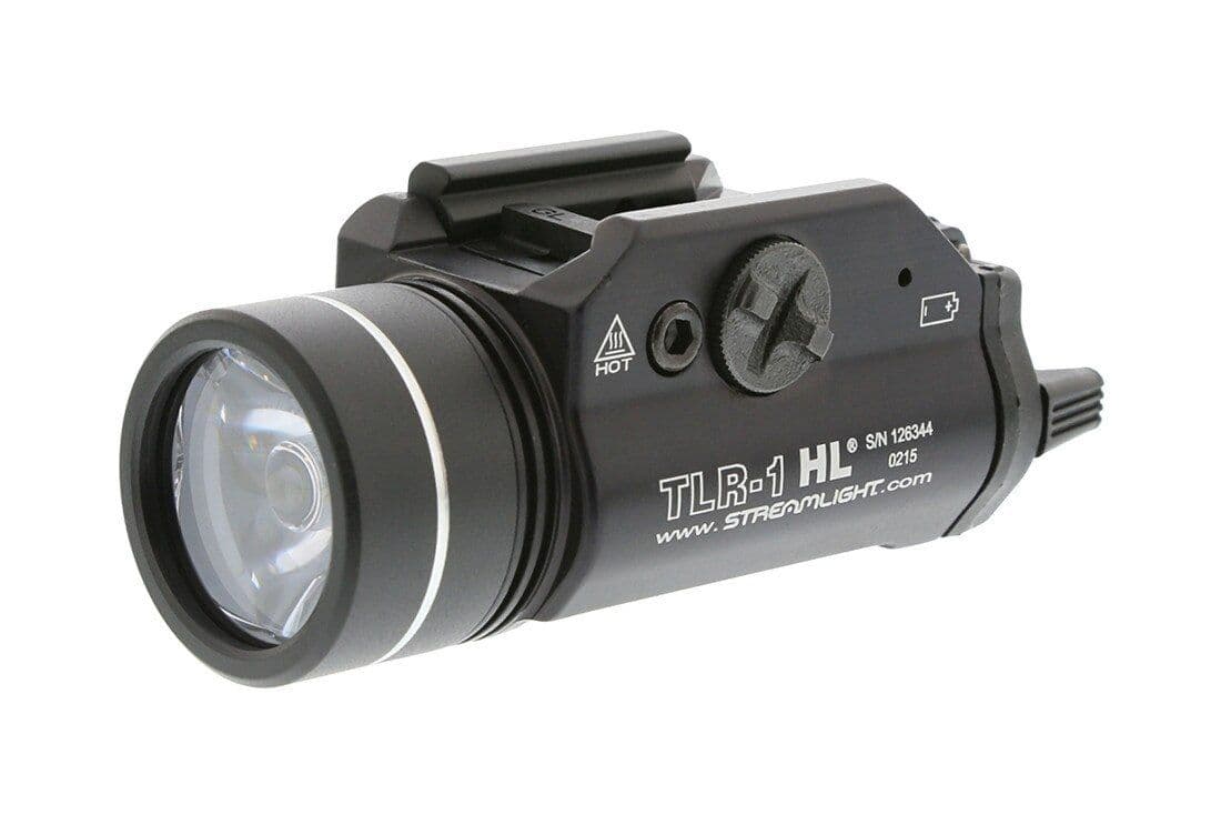 Streamlight TLR-1 HL Tactical Weapon Light - 1000 Lumens - Black